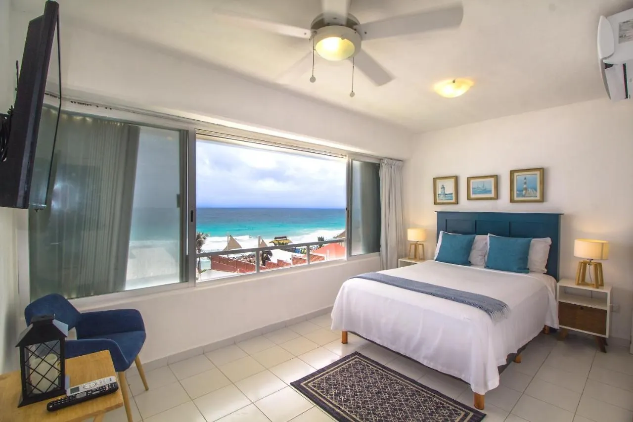 Penthouse Ocean Front, Steps To The Beach Апартаменты Канкун